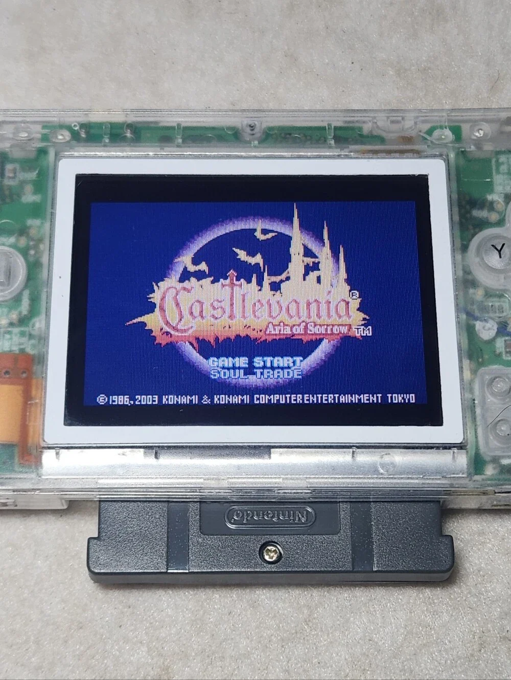 Castlevania Aria of Sorrow for Nintendo Gameboy Advance GBA